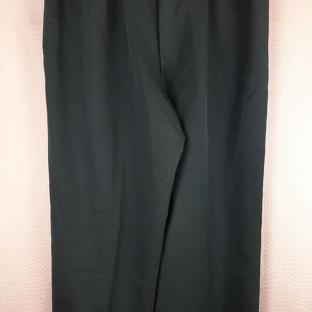 Briggs New York Women Black Pants High Rise Elastic Sides USA Plus Size 16 - Picture 10 of 11